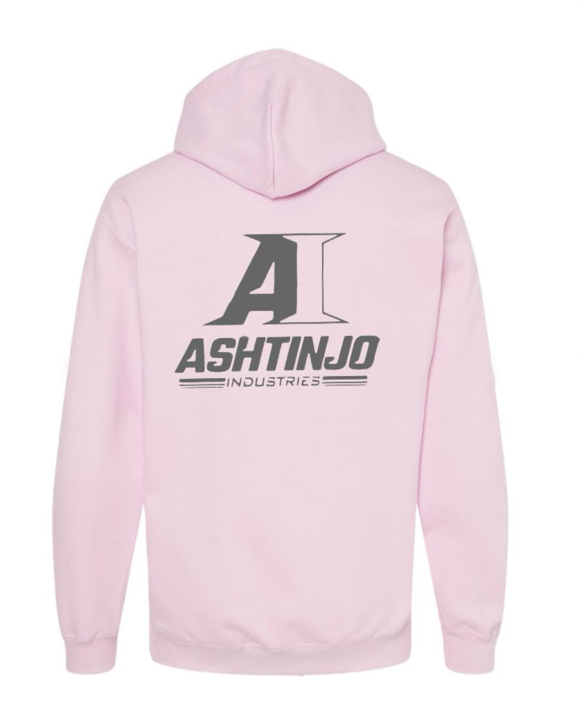 Pale Pink Logo Hoodie